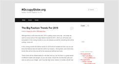 Desktop Screenshot of occupyglobe.org